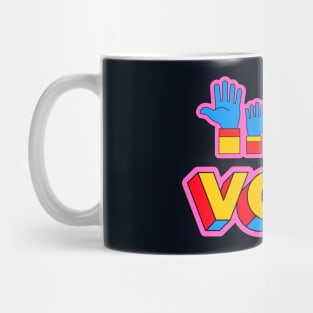 Vote (Retro) Mug